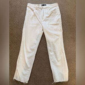 Kut from the Kloth White Rachel Fab Ab Mom Jean